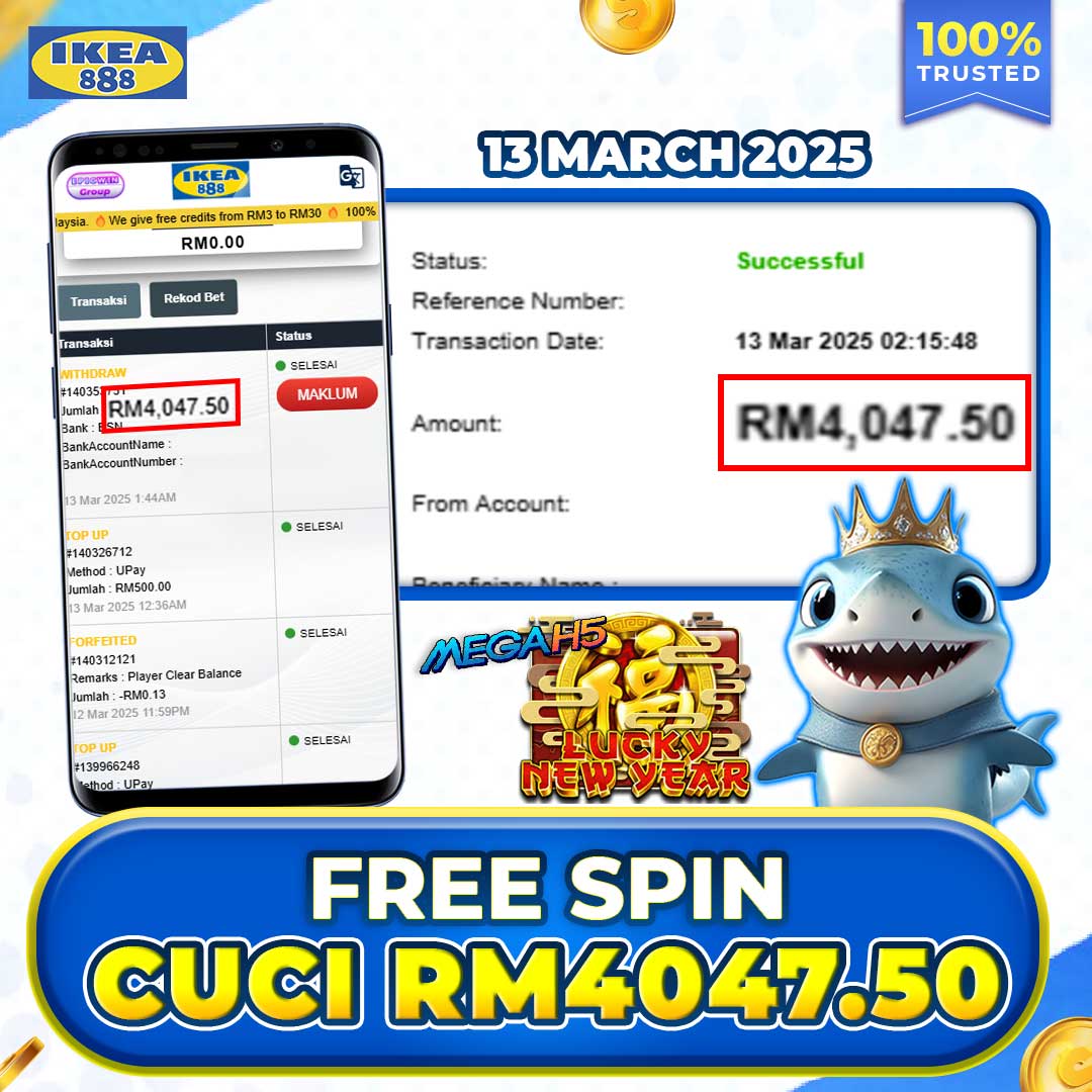 Ikea888 x MegaH5 : Lucky New Year