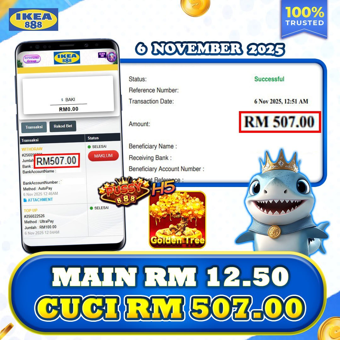 Ikea888 x Pussy888H5 : Golden Tree