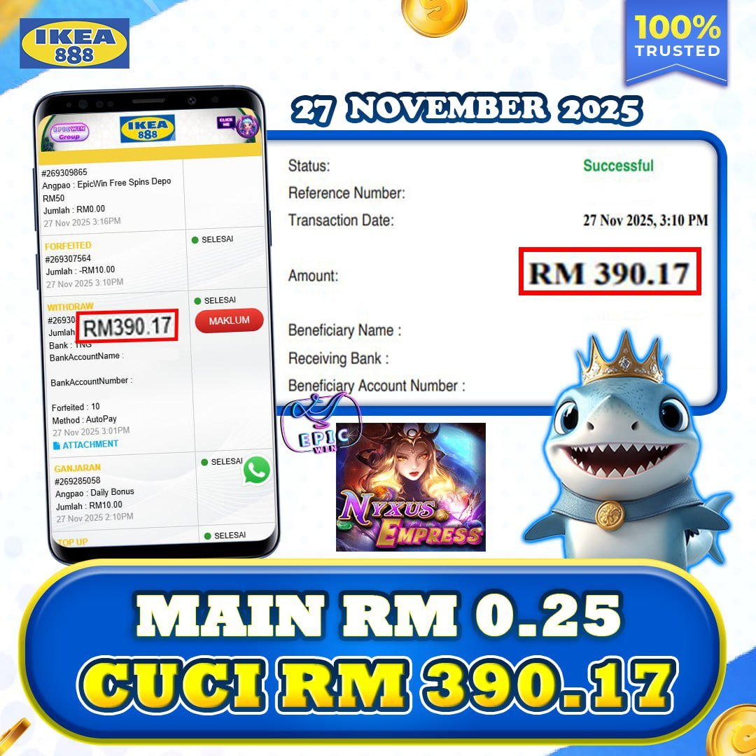 Ikea888 x EPICWIN : Nyxus Empress