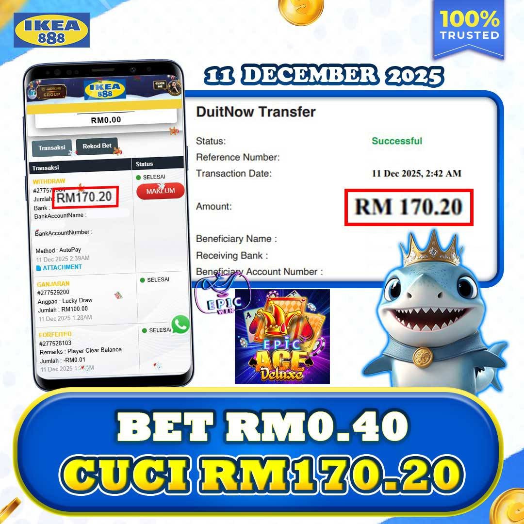 Ikea888 x EPIC GAME : Epic Ace Deluxe